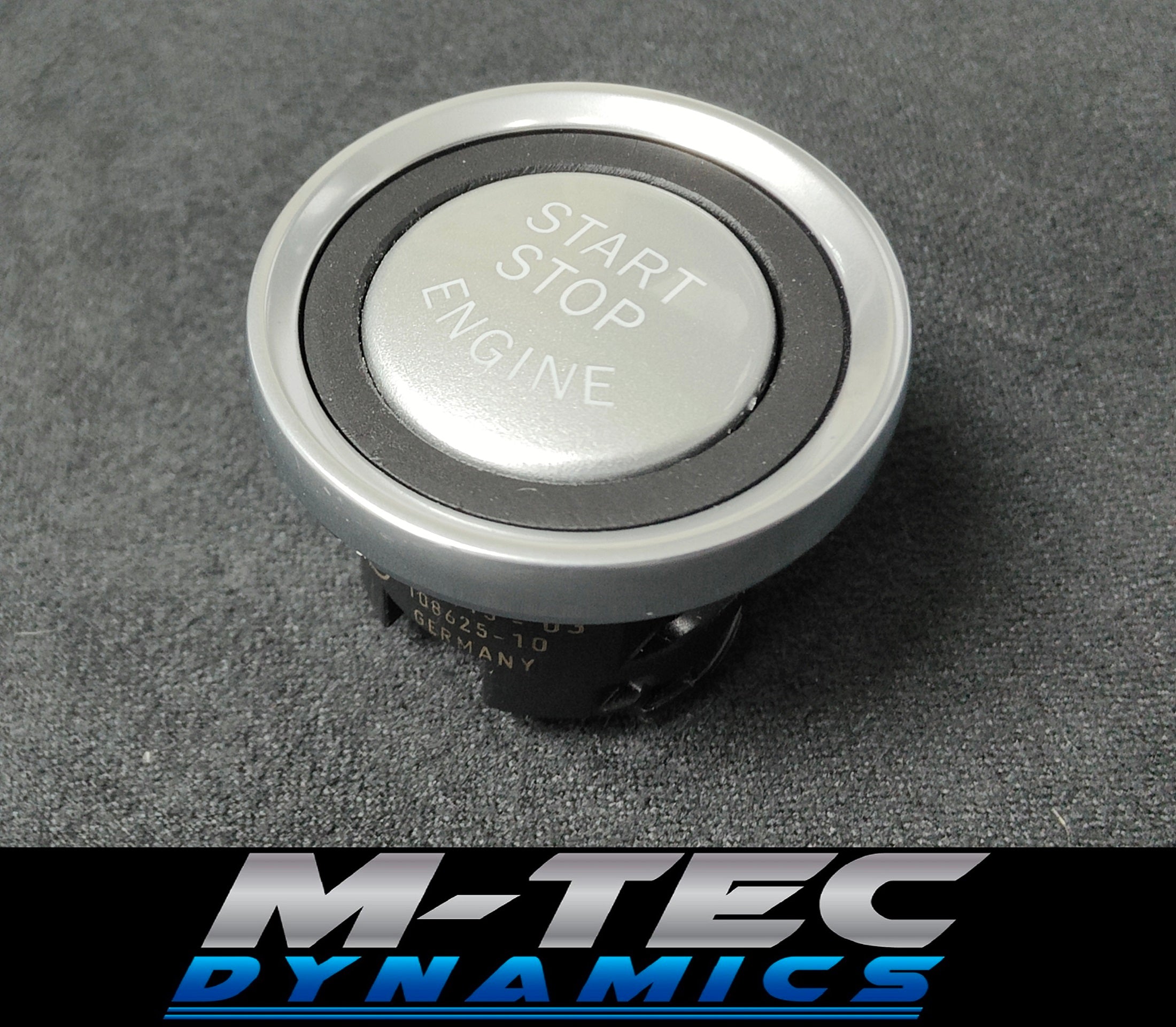 Bmw E9x Series Lci Silver Engine Start Button E90 E92 E93 M3 E89