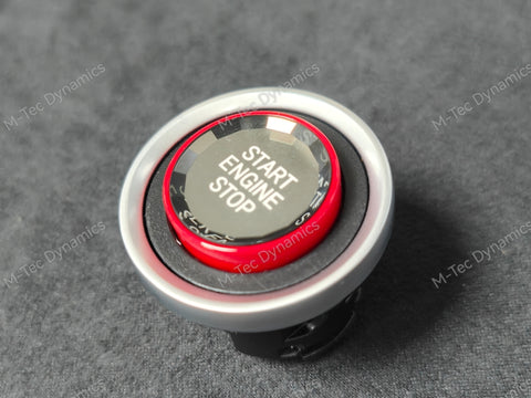 BMW E9X SERIES LCI (RED) CRYSTAL ENGINE START BUTTON - E90 E92 E93 M3 / E89 Z4