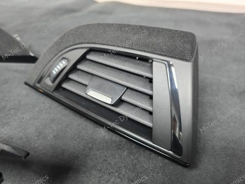 BMW F20 INTERIOR TRIM SET - GLOSS FORGED CARBON / ALCANTARA STYLE (MTD-FC) - COMPLETE SET