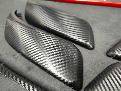 BMW F20 INTERIOR TRIM SET - 3D CARBON / RED ACCENT (CUSTOM)