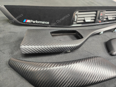 BMW F21 F22 LCI-2 PERFORMANCE STYLE INTERIOR TRIM SET - 3D CARBON