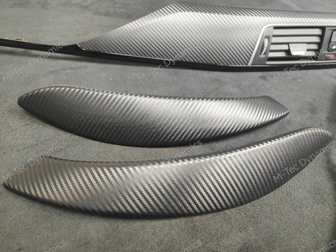 BMW F33 CONVERTIBLE LCI INTERIOR TRIM SET - 3D CARBON / BLACK ACCENT