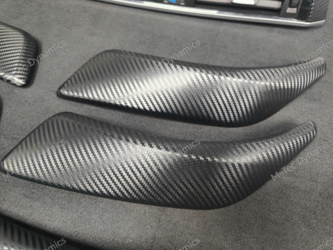 BMW F20 LCI-2 INTERIOR TRIM SET - 3D CARBON / SILVER ACCENT