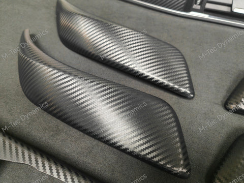 BMW F20 LCI-2 INTERIOR TRIM SET - 3D CARBON / SILVER ACCENT