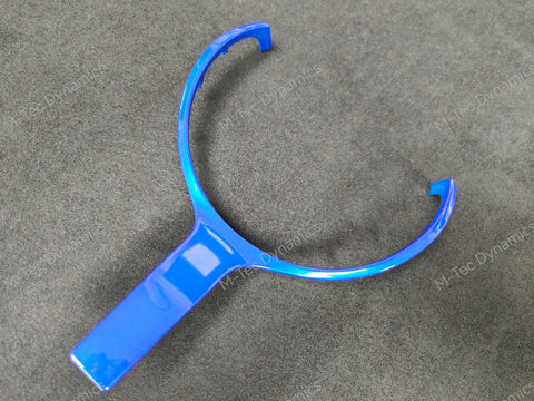 BMW F-SERIES BLUE M-SPORT STEERING WHEEL TRIM - 1/2/3/4/5 SERIES F1X F2X F3X (Copy)