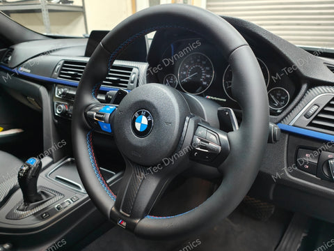 WRAPPING SERVICE - BMW F3X INTERIOR TRIM SET - 3D CARBON - F30 F31 F32 F33 F34 F36