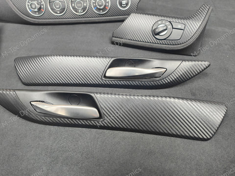 BMW Z4 E89 3D BLACK CARBON INTERIOR TRIM SET