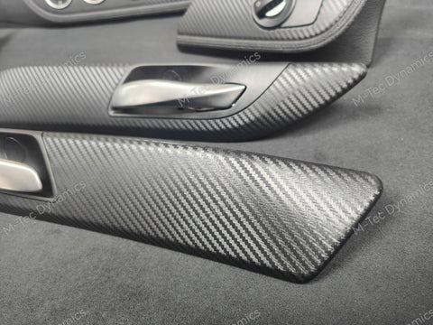 BMW Z4 E89 3D BLACK CARBON INTERIOR TRIM SET