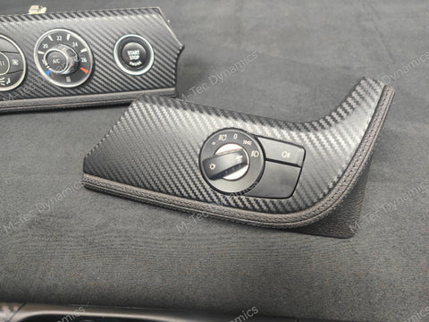 BMW Z4 E89 3D BLACK CARBON INTERIOR TRIM SET