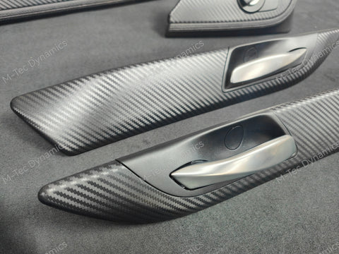 BMW Z4 E89 3D BLACK CARBON INTERIOR TRIM SET