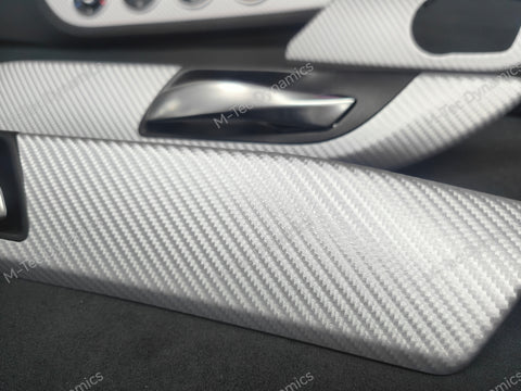 BMW Z4 E89 4D SILVER CARBON INTERIOR TRIM SET