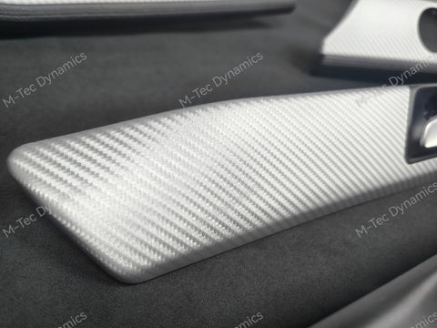 BMW Z4 E89 4D SILVER CARBON INTERIOR TRIM SET