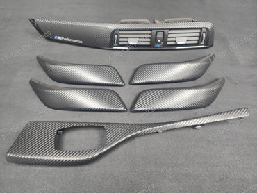 BMW F20 LCI-2 INTERIOR TRIM SET - 3D CARBON / BLACK ACCENT