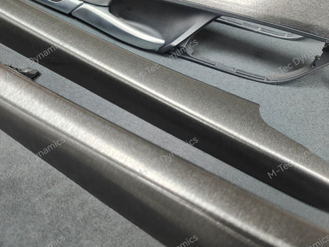 BMW X5 F15 INTERIOR TRIM SET - BLACK BRUSHED ALUMINIUM