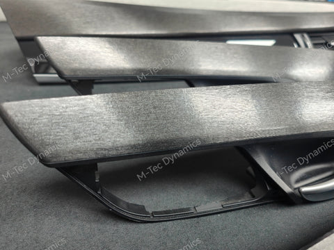 BMW X5 F15 INTERIOR TRIM SET - BLACK BRUSHED ALUMINIUM