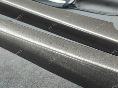 BMW X5 F15 INTERIOR TRIM SET - BLACK BRUSHED ALUMINIUM