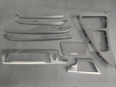 BMW 6-SERIES F06 GRAN COUPE 3D BLACK CARBON INTERIOR TRIM SET