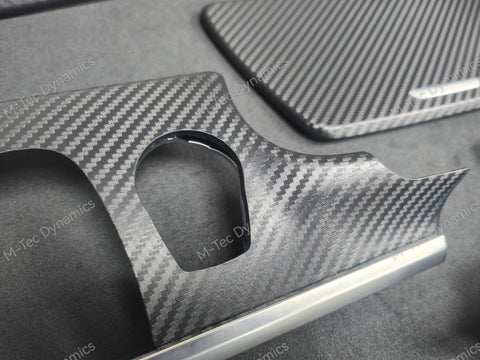 BMW 6-SERIES F06 GRAN COUPE 3D BLACK CARBON INTERIOR TRIM SET