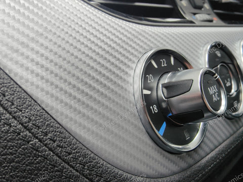 BMW Z4 E89 INTERIOR WRAPPING SERVICE - SILVER 4D CARBON