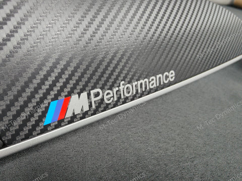 BMW F21 F22 TRIM SET - 3D CARBON / SILVER ACCENT