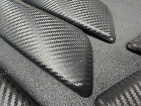 BMW F20 INTERIOR TRIM SET - 3D CARBON / SILVER ACCENT (#5)