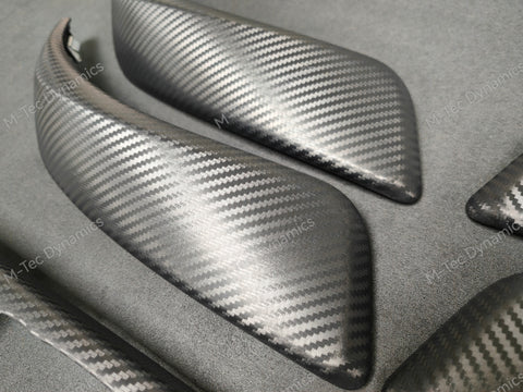 BMW F20 INTERIOR TRIM SET - 3D CARBON / GLOSS BLACK ACCENT #1