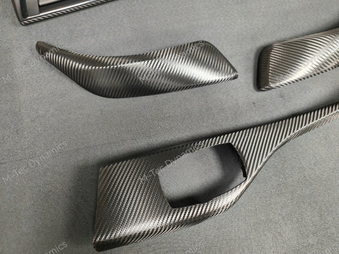 BMW F21 F22 PERFORMANCE STYLE INTERIOR TRIM SET - DEEP TEXTURED GLOSSY CARBON (MTD-TEX)