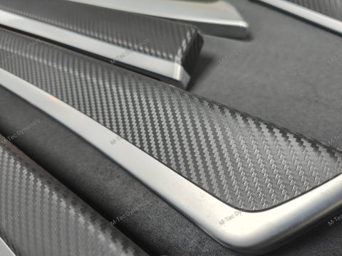 BMW F10 F11 M5 INTERIOR TRIM SET - 3D BLACK CARBON