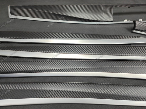 BMW F10 F11 M5 INTERIOR TRIM SET - 3D BLACK CARBON