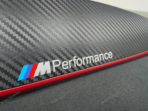 BMW F20 INTERIOR TRIM SET - 3D CARBON / MATT RED ACCENT (#28)