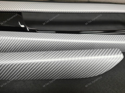 BMW X5 F15 INTERIOR TRIM SET - 4D SILVER CARBON