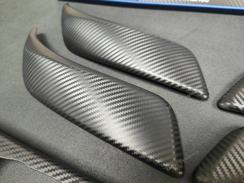 BMW F20 INTERIOR TRIM SET - 3D CARBON / BLUE ACCENT (#33)