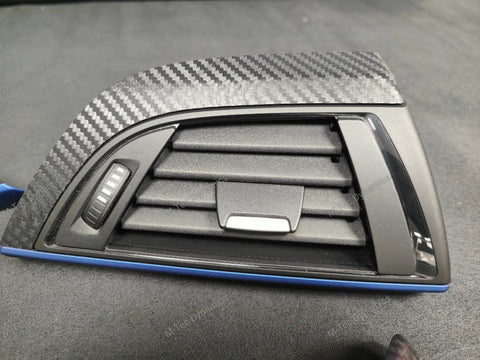 BMW F20 INTERIOR TRIM SET - 3D CARBON / BLUE ACCENT (#33)