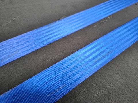 BMW 1-SERIES E81 / E82 COUPE (1M) BLUE FRONT & REAR SEAT BELT SET