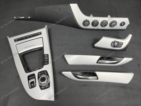 BMW Z4 E89 INTERIOR TRIM SET - SILVER BRUSHED ALUMINIUM