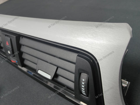 BMW F32 F82 M4 LCI INTERIOR TRIM SET - BLACK BRUSHED STEEL