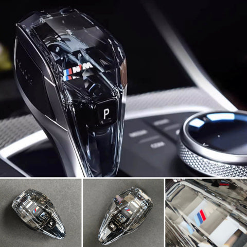 BMW G05 X5 CRYSTAL AUTO GEAR SHIFTER WITH M LOGO - LEFT HAND DRIVE