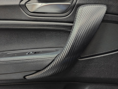 BMW F22 COUPE LCI-2 INTERIOR TRIM SET - 3D CARBON / BLUE ACCENT