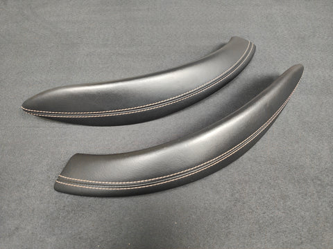 BMW F-SERIES ///M BLACK LEATHER FRONT DOOR TRIMS - M3 M4