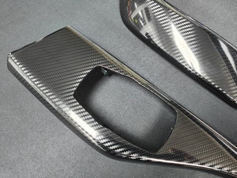 BMW F21 / F22 INTERIOR TRIM SET - BLACK ULTRA GLOSS CARBON / BLACK ACCENT (#25)