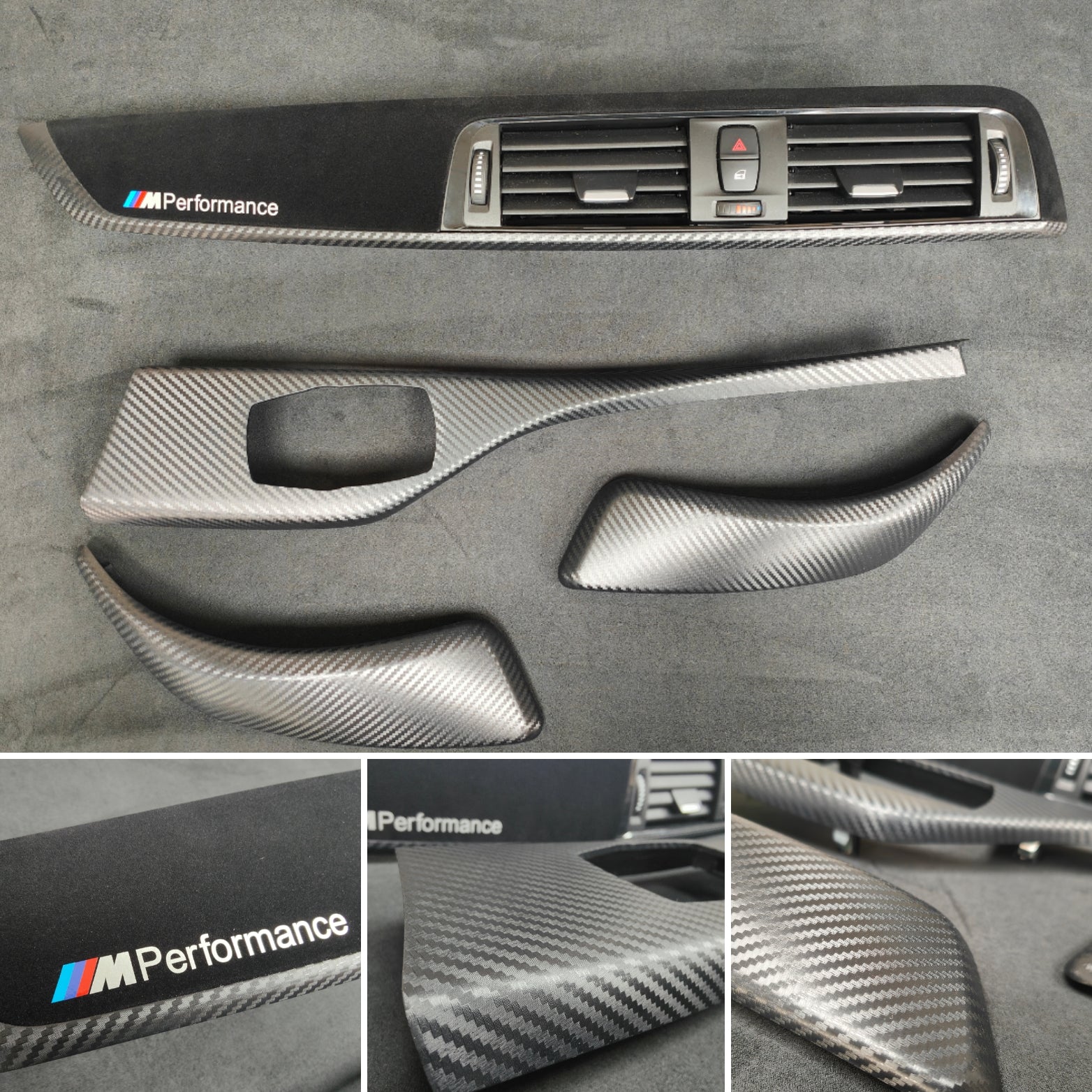 BMW F21 F22 LCI-2 PERFORMANCE STYLE INTERIOR TRIM SET - 3D CARBON