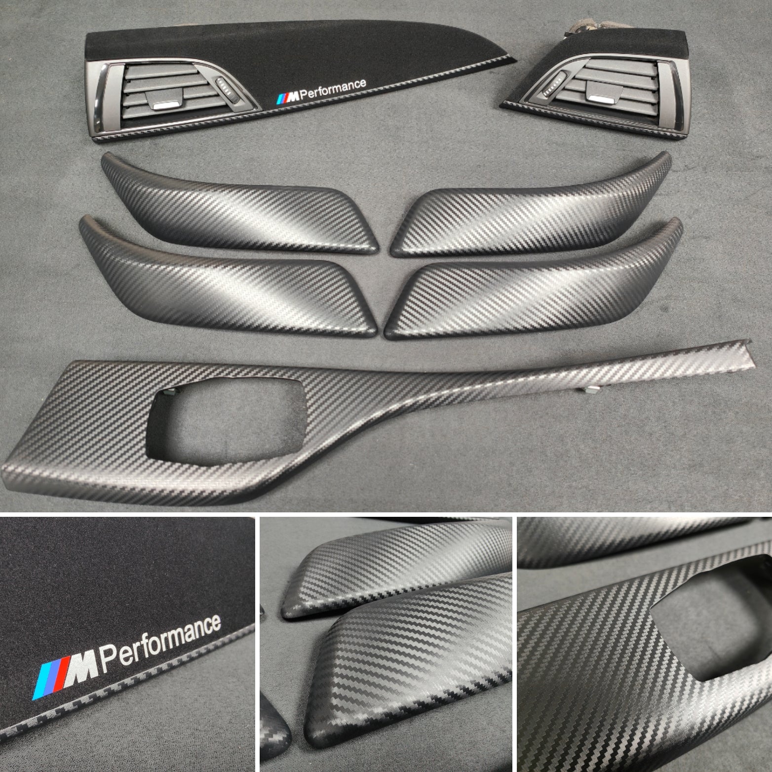 BMW F20 PERFORMANCE STYLE INTERIOR TRIM SET - 3D CARBON