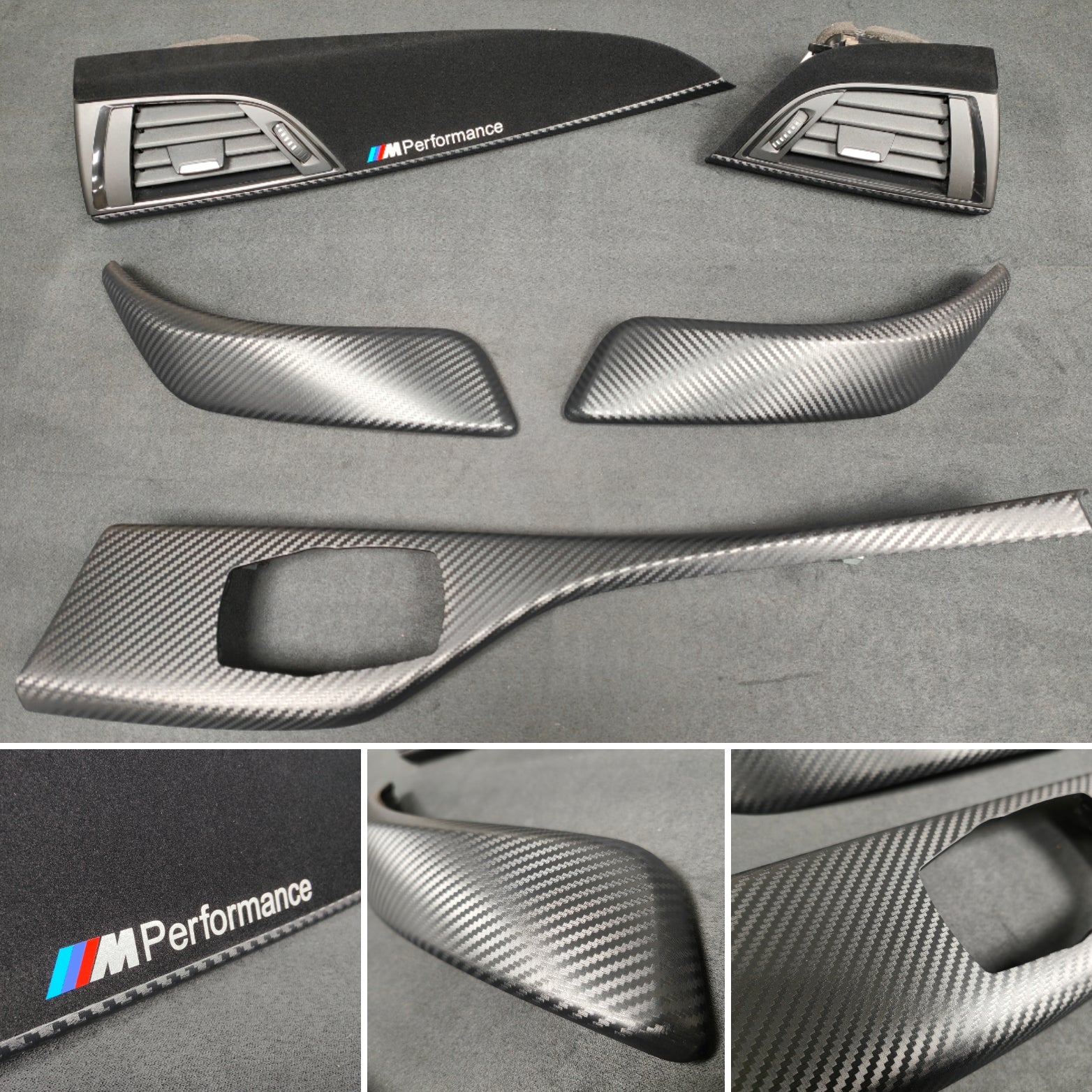 BMW F21 F22 PERFORMANCE STYLE INTERIOR TRIM SET - 3D CARBON