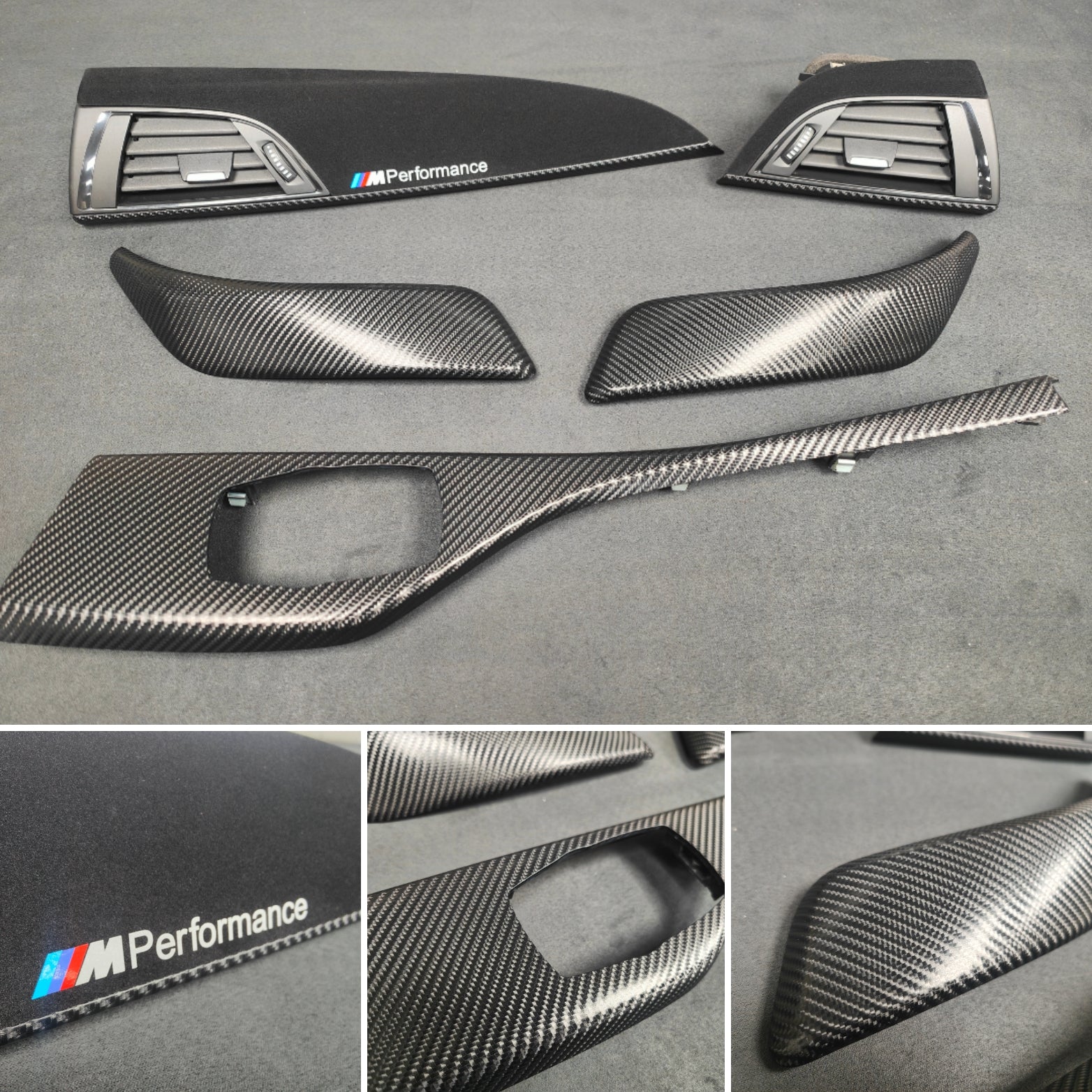 BMW F21 F22 PERFORMANCE STYLE INTERIOR TRIM SET - 4D CARBON