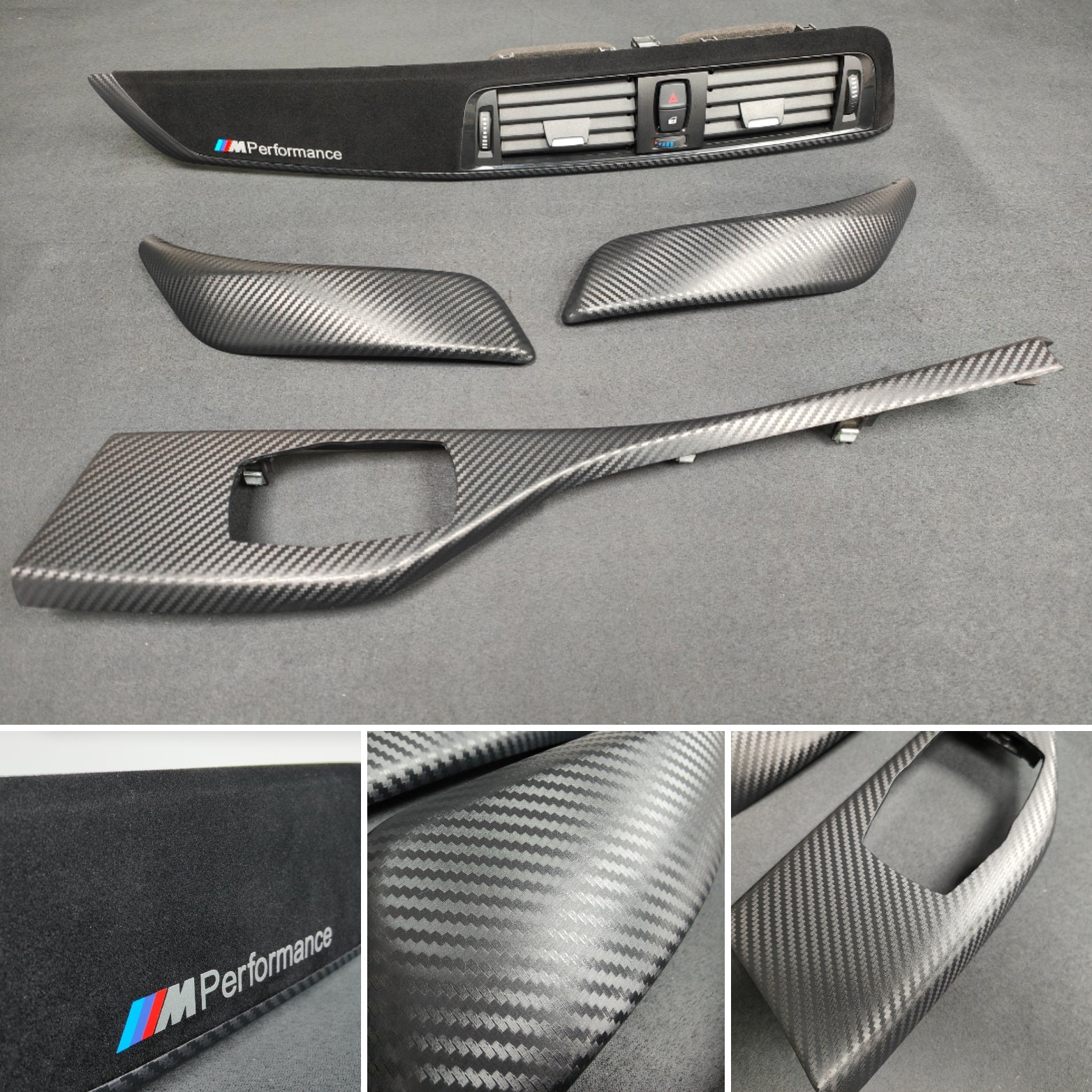 BMW F21 F22 LCI-2 PERFORMANCE STYLE INTERIOR TRIM SET - 3D CARBON