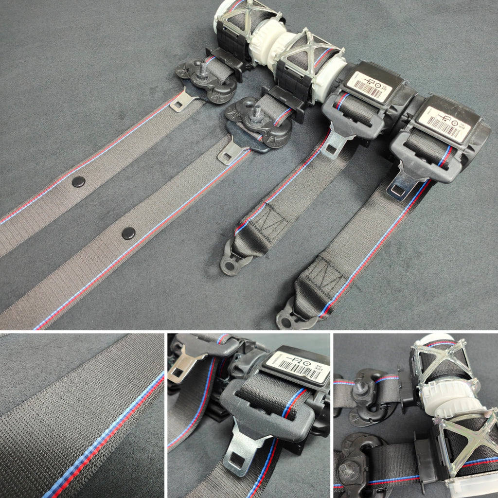 BMW 4-SERIES G22 / G82 M4 COUPE COMPETITION FRONT & REAR SEAT BELT SET