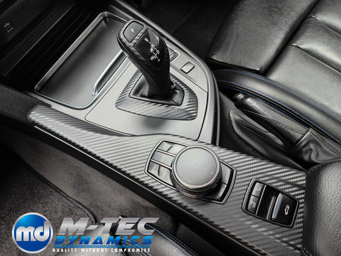 WRAPPING SERVICE - BMW F33 CONVERTIBLE INTERIOR TRIM SET - 3D CARBON