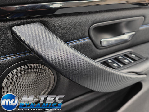 WRAPPING SERVICE - BMW F33 CONVERTIBLE INTERIOR TRIM SET - 3D CARBON