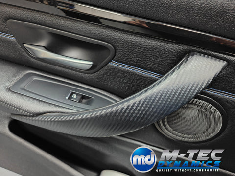 WRAPPING SERVICE - BMW F33 CONVERTIBLE INTERIOR TRIM SET - 3D CARBON