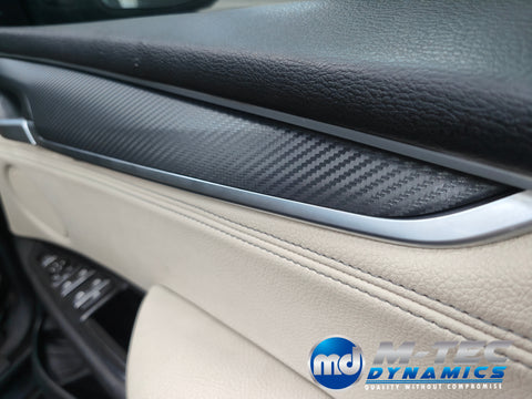 WRAPPING SERVICE - BMW X5 F15 INTERIOR TRIM SET - PERFORMANCE STYLE 3D CARBON / ALCANTARA